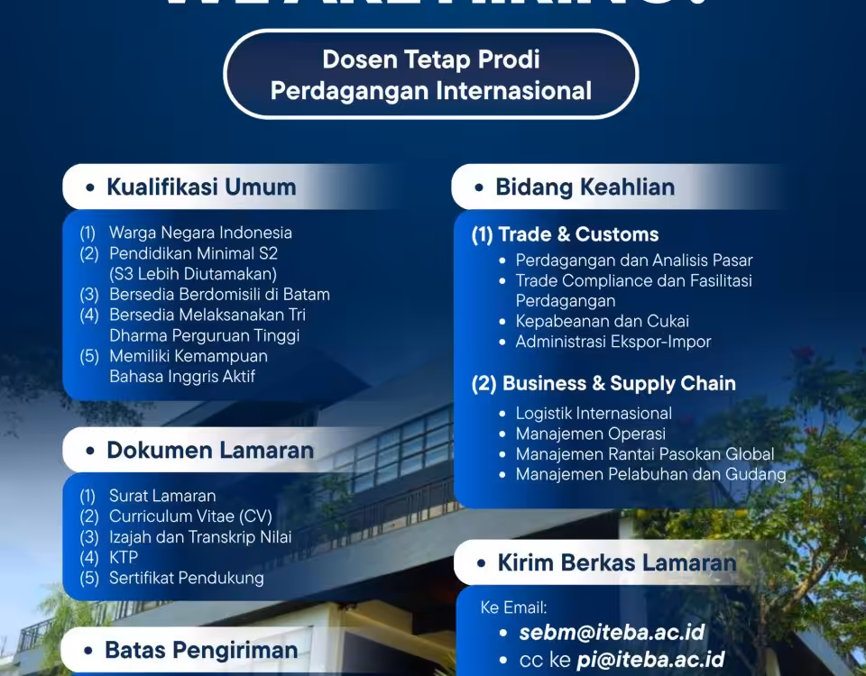 Lowongan Kerja Dosen Tetap
