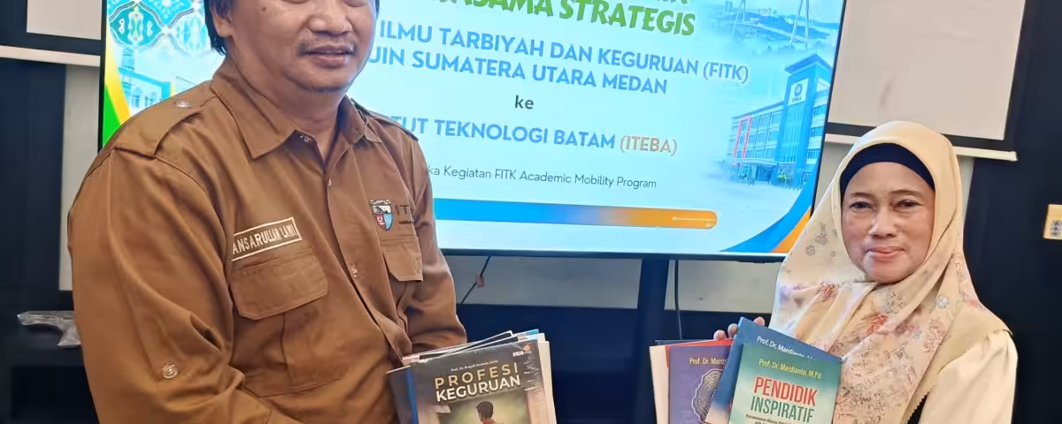 FITK UIN Sumatera Utara Kunjungi ITEBA, Bahas Peluang Kolaborasi Akademik dan Pengembangan Teknologi Pendidikan FITK UIN Sumatera Utara Kunjungi ITEBA, Bahas Peluang Kolaborasi Akademik dan Pengembangan Teknologi Pendidikan
