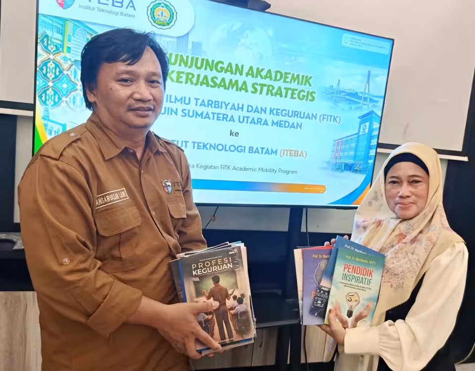 FITK UIN Sumatera Utara Kunjungi ITEBA, Bahas Peluang Kolaborasi Akademik dan Pengembangan Teknologi Pendidikan