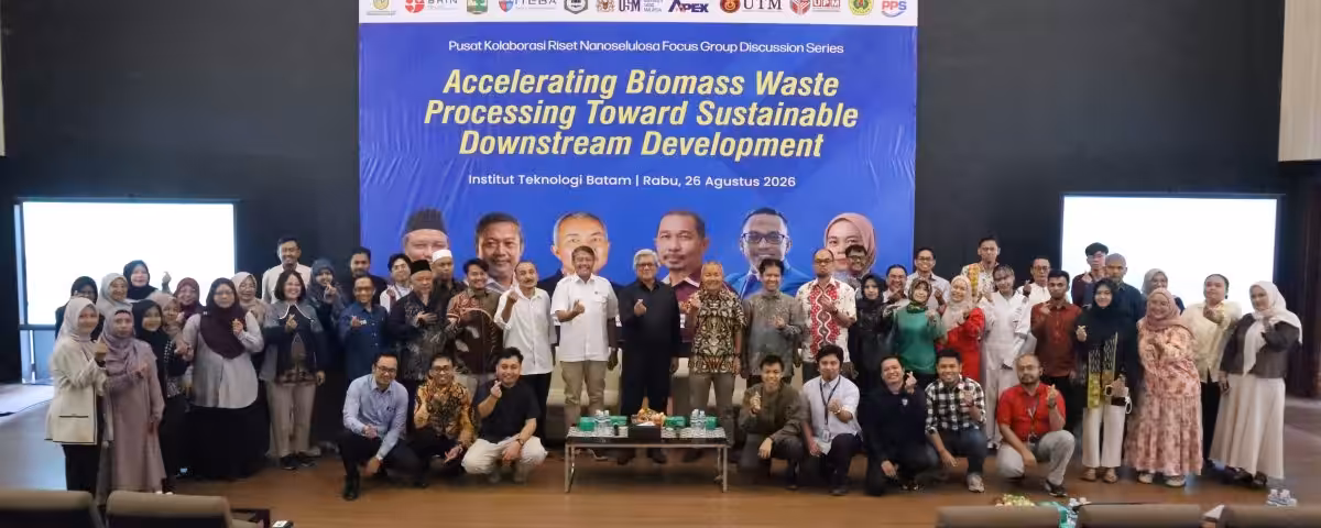 FGD Collaboration Research Center for Nanocellulose Dorong Hilirisasi Riset dan Teknologi untuk Industri Batam