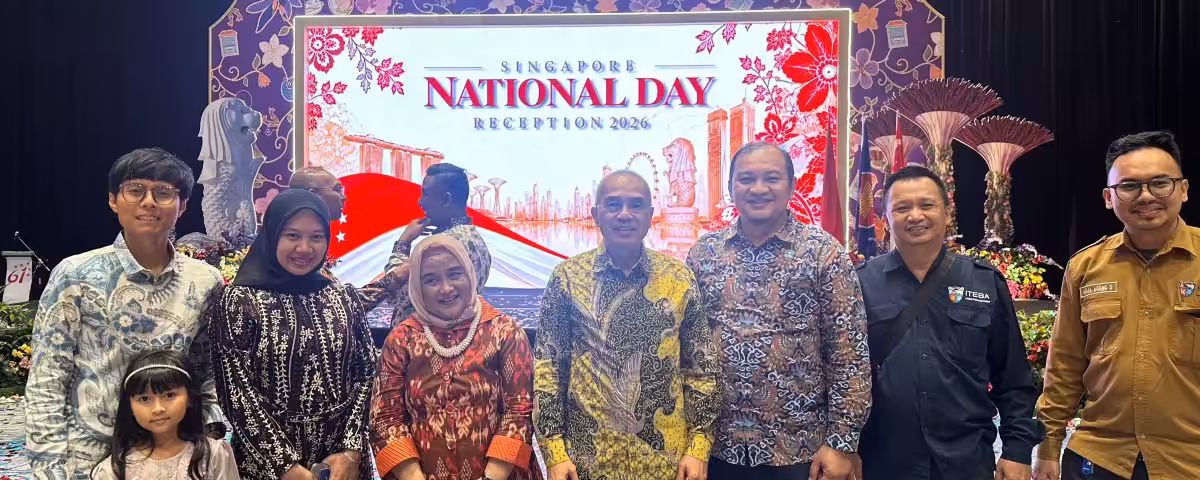Hadir di Perayaan HUT ke-61 Singapura, ITEBA Buka Peluang Kolaborasi Riset dan Kemitraan Lintas Sektor