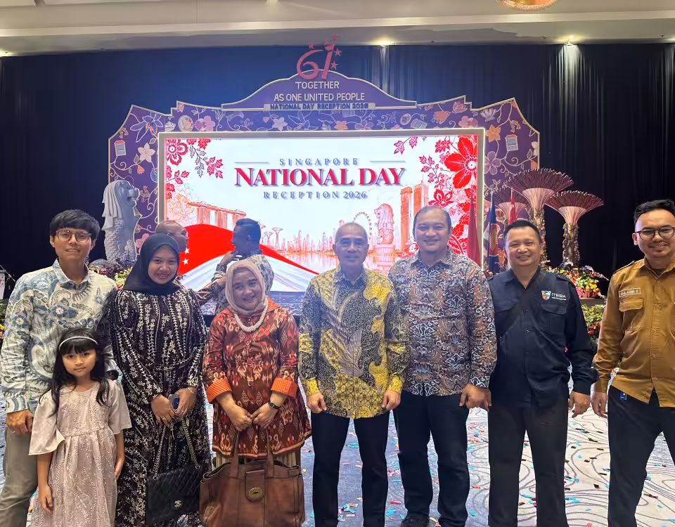 Hadir di Perayaan HUT ke-61 Singapura, ITEBA Buka Peluang Kolaborasi Riset dan Kemitraan Lintas Sektor Hadir di Perayaan HUT ke-61 Singapura, ITEBA Buka Peluang Kolaborasi Riset dan Kemitraan Lintas Sektor