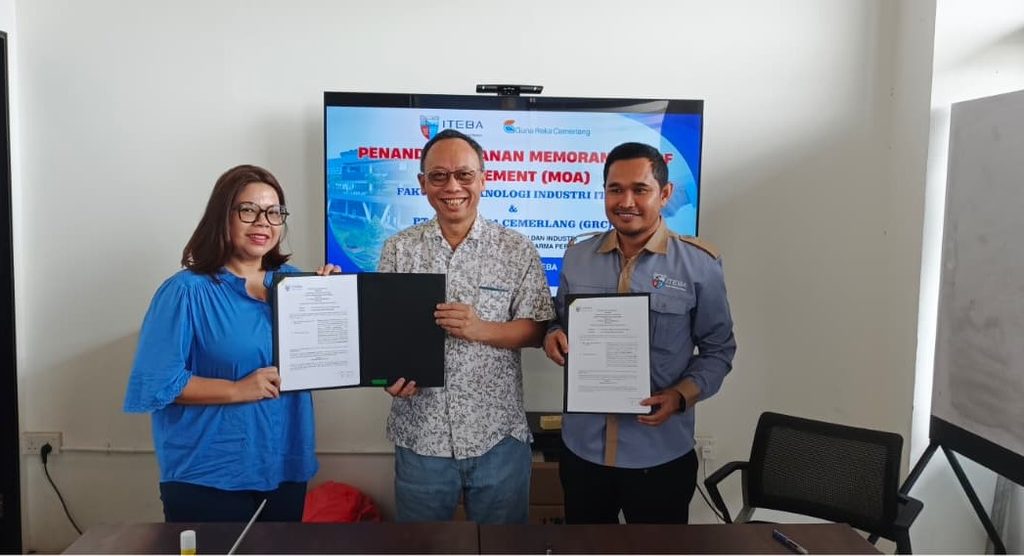 ITEBA dan PT Guna Reka Cemerlang Perkuat Kolaborasi Riset, Inovasi, dan Hilirisasi Teknologi ITEBA dan PT Guna Reka Cemerlang Perkuat Kolaborasi Riset, Inovasi, dan Hilirisasi Teknologi